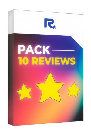 10 Reseñas de Google Mensuales 100% reales y personalizables